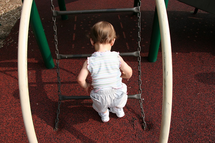 Baby Thinking About Climbing © Rhphotos.jpg