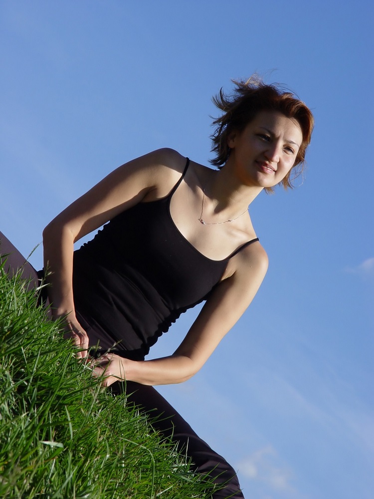 Young Woman Breathing © Galina Barskaya