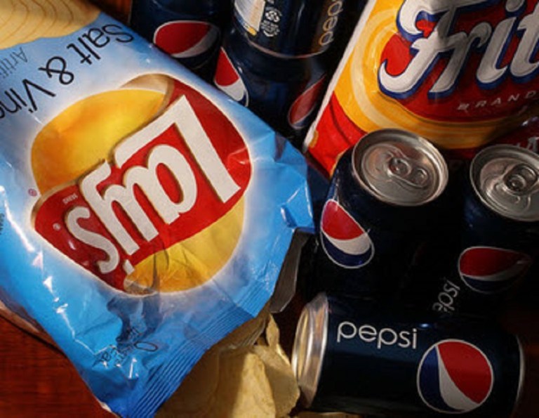 Lays Chips and Pepsi