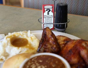 Salt BarBeQue Mashed Potatoes