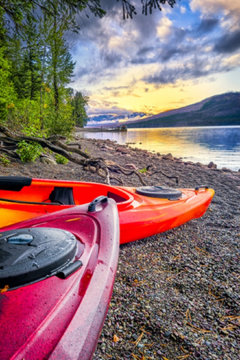 Calm sunset over Lake McDonald in Glacier National Park, MT by © Dfikar..jpg