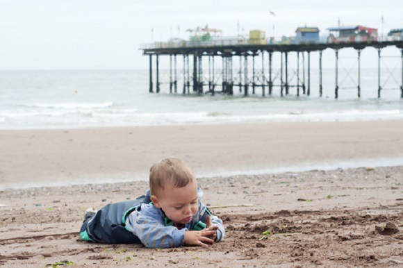 Child Playing on the Beach 2 Pavla Zakova