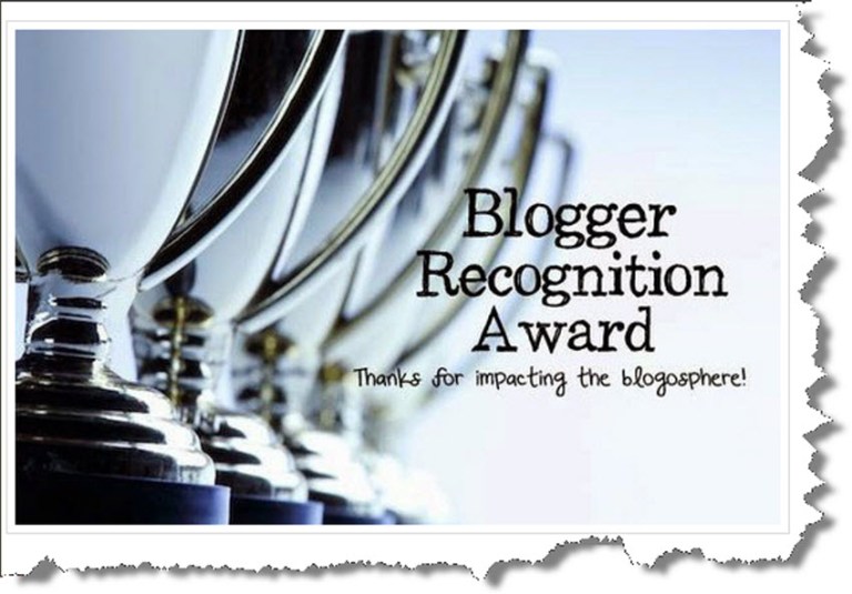 Blogger Award from TJ